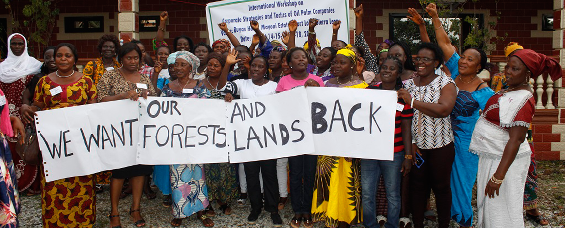 ‘We Want Our Lands Back’: Women Worldwide Fight Expansion of Industrial Oil Palm Plantations